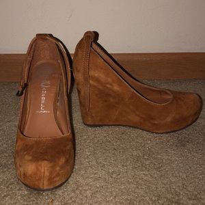 Jeffrey Campbell Suede Wedges